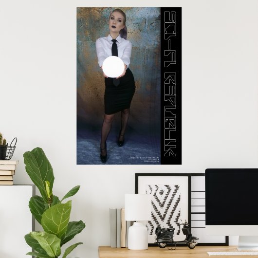 Sci-Fi Republik NASA Orb Poster (Heimbüro)