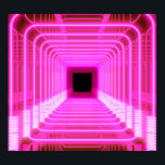 Sci-Fi Retro 3D: Pop Art Illustration Poster<br><div class="desc">3D-Illustration Hintergrund für Werbung und Tapete in 80er Retro und sci fi Pop Kunstszene. 3D-Darstellung im dekorativen Konzept. Treten Sie ein in den 80er Retro Futuristic Scene: Glühende Hintergründe für Werbung & Mehr. 80er SciFi Art: Elektrische Hintergrundbeleuchtung Futuristische Werbung, Retro Glamour. Hintergrund, abstrakt, Technologie, Mode, Party, Bauwesen, Gebäude, Innenraum, Raum,...</div>