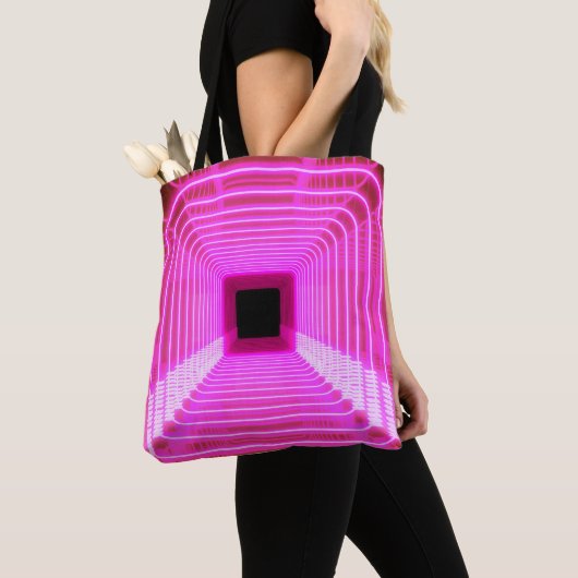 Sci-Fi Retro 3D: Pop Art Illustration Tasche (Von Nahem)