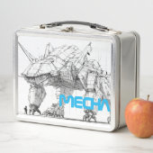 Sci-Fi Robot Monster Metal Lunchbox (Beispiel)