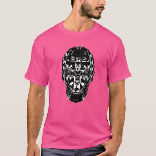 Sci fi Robot Skull for Heavy Metal Music Fans T-Shirt