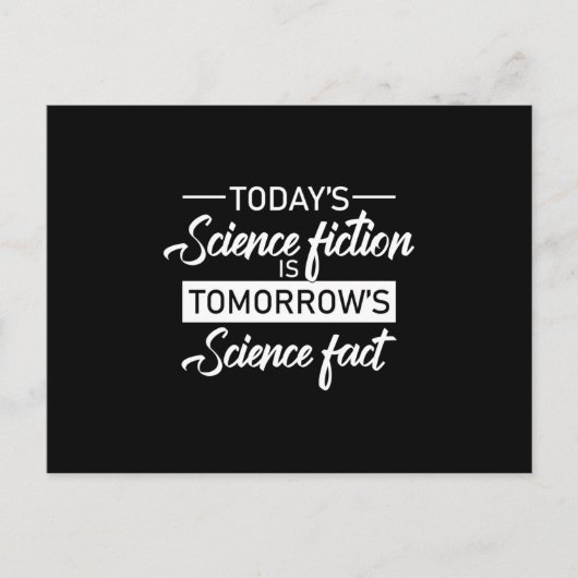 Sci-Fi Science Fiction Space Ufo Alien Funny Gift Postkarte (Vorderseite)