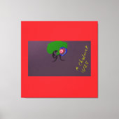 Sci-fi Seashell Creature Leinwanddruck (Vorderseite)