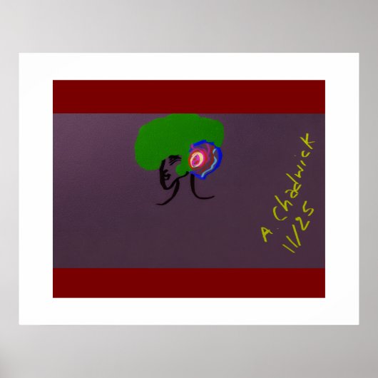 Sci-fi Seashell Creature Poster (Vorne)