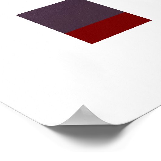 Sci-fi Seashell Creature Poster (Ecke)