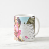 Sci Fi Snow Punk Kaffeetasse (VorderseiteRechts)