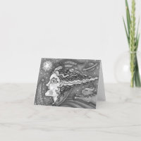 SCI FI SPACE WITCH & COMET CAT SPASS BLK/WHank