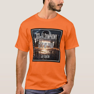 SCI-FI SYMPHONIE STADT DER GEFAHR FAN T-SHIRT 