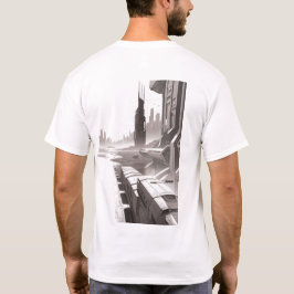 Sci-Fi-T - Shirt durch das Universum 01 I Zurück