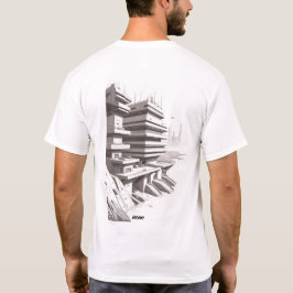 Sci-Fi-T - Shirt durch das Universum 02 E zurück