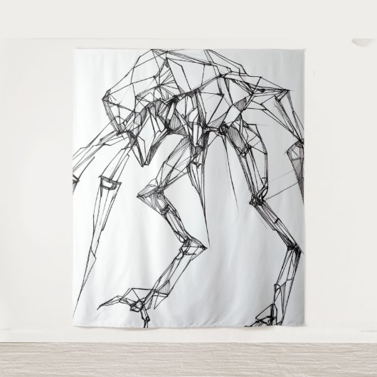 Sci-Fi-Tapestry Wandteppich (Vorderseite)