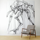 Sci-Fi Tapestry Wandteppich (Beispiel)