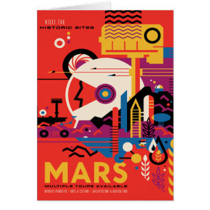 Sci-Fi Travel Ad, Mars