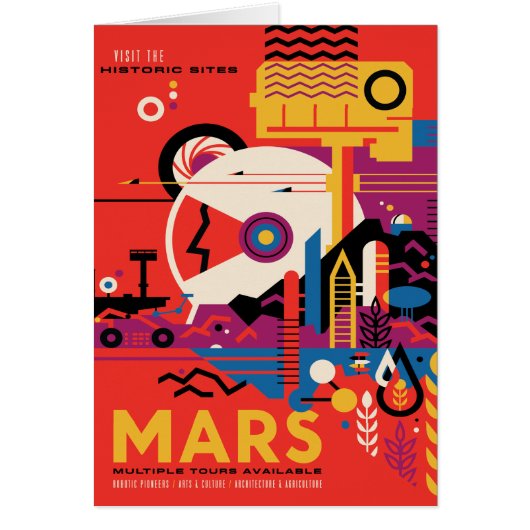 Sci-Fi Travel Ad, Mars (Vorne)