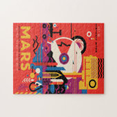 Sci-Fi Travel Ad, Mars Puzzle (Horizontal)