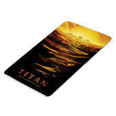 Sci-Fi Travel Ad, Moon Titan Magnet (Linke Seite)