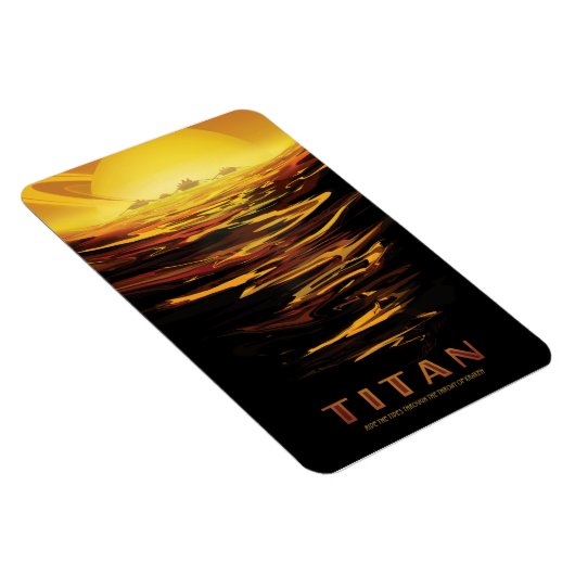 Sci-Fi Travel Ad, Moon Titan Magnet (Rechte Seite)