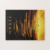 Sci-Fi Travel Ad, Moon Titan Puzzle (Horizontal)