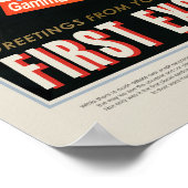 Sci-Fi Travel Ad, Planet 51 Pegasi B Poster (Ecke)