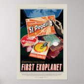 Sci-Fi Travel Ad, Planet 51 Pegasi B Poster (Vorne)