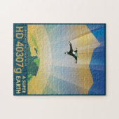 Sci-Fi Travel Ad, Planet HD 40307g Puzzle (Horizontal)