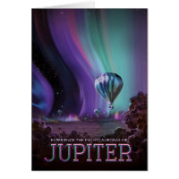 Sci-Fi Travel Ad, Planet Jupiter