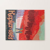 Sci-Fi Travel Ad, Planet Kepler-186f Puzzle (Horizontal)
