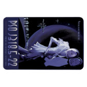 Sci-Fi Travel Ad, Planet PSO J318.5-22 Magnet (Horizontal)