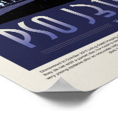 Sci-Fi Travel Ad, Planet PSO J318.5-22 Poster (Ecke)