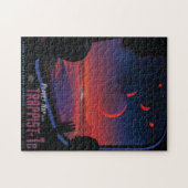 Sci-Fi Travel Ad, Planet Trapist-1e Puzzle (Horizontal)