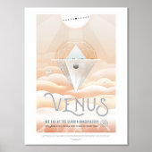 Sci-Fi Travel Ad, Planet Venus Foliendrucke (Vorderseite)