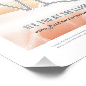 Sci-Fi Travel Ad, Planet Venus Fotodruck (Ecke)