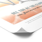 Sci-Fi Travel Ad, Planet Venus Poster (Ecke)