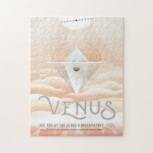 Sci-Fi Travel Ad, Planet Venus Puzzle