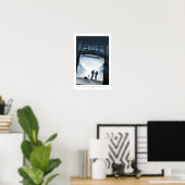 Sci-Fi Travel Ad, Zwerg Planet Ceres Poster (Heimbüro)