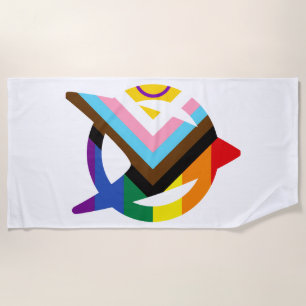 Sci-Fi Trek Beach Handtuch