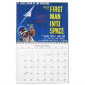 Sci-FI u. Horror-Film-Plakate des Fünfzigerjahre Kalender (Jan 2026)