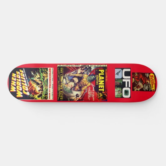 SCI FI UFO JMT8 1/4" Skateboard Deck (Horizontal)