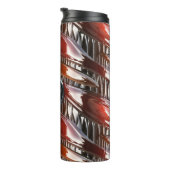 Sci-Fi Walls 8 Optionen Thermosbecher (Nach rechts gedreht)