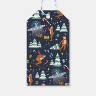 Sci-Fi Weihnachten | Big Foot, Außerirdischen & Re Geschenkanhänger