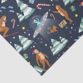Sci-Fi Weihnachten | Big Foot, Außerirdischen & Re Seidenpapier (Detail)
