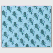 SCI - Quallen - Schnur-Käse-Vorfall - Tequilla Geschenkpapier (Flach)