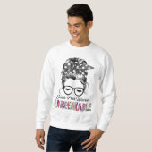 Sciatic Pain Awareness Ribbon Support Geschenke Sweatshirt (Vorne ganz)
