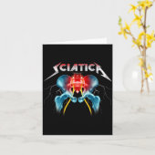 Sciatica - Funny Chiropractor - Sne - Orthopedic Karte (Gelbe Blume)