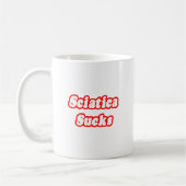 Sciatica Ist zum Kotzen Kaffeetasse (Links)
