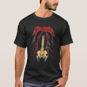 Sciatica Skeleton Metal T-Shirt (Vorderseite)