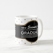 Science Abschluss Scientist Graduated Cylinder Kaffeetasse (VorderseiteRechts)