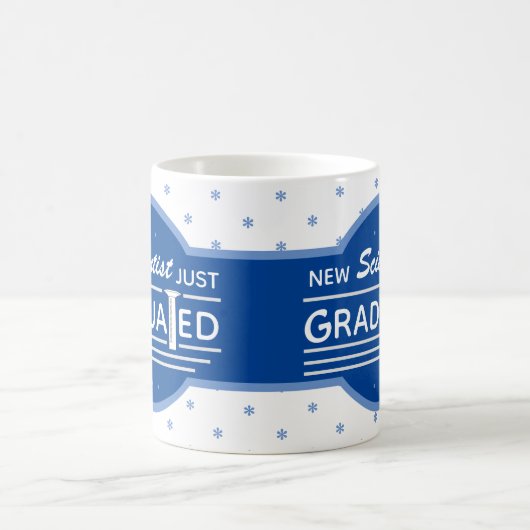 Science Abschluss Scientist Graduated Cylinder Kaffeetasse (Mittel)