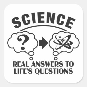 Science Ansers Custom Aufkleber