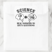 Science Ansers Custom Aufkleber (Tasche)